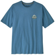 Чоловіча футболка Patagonia Great Waves Responsibili-Tee синій Shore Blue