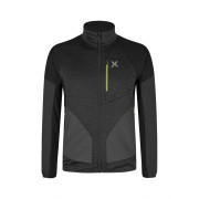 Чоловіча толстовка Montura Thermal Grid 2 Maglia чорний BLACK/VERDE LIME