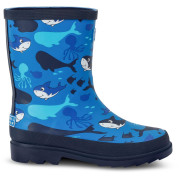 Дитячі гумові чобітки Regatta Mudplay II Junior 4DT синій Bubbles the Shark Blue Print