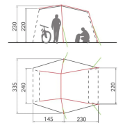 Приставний намет Vaude Drive Van