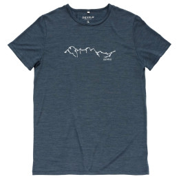 Чоловіча футболка Devold Active "Skyline" Tee Man темно-синій NIGHT