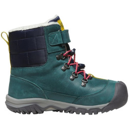 Дитячі зимові черевики Keen Kanibou Wp Youth синій deep lagoon/jazzy