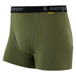 Boxerky Sensor Merino Wool Active safari zelená safari