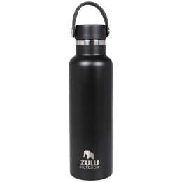 Термопляшка Zulu Travel Bottle 0,6 L чорний black