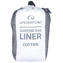 Вкладиш для спального мішка LifeVenture Cotton Sleeping Bag Liner, Rectangular