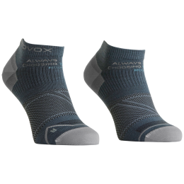 Жіночі мериносові шкарпетки Ortovox Alpine Light Low Socks W сірий/синій Dark Arctic Grey