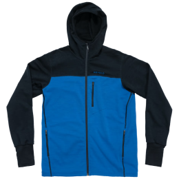 Чоловіча кофта Devold Explorer Merino Hooded Jkt Man синій/чорний Royal/Ink