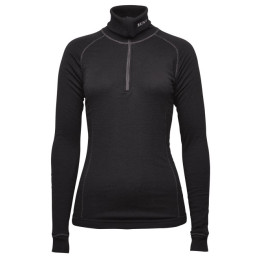 Водолазка жіноча Brynje of Norway Arctic Double Zip-polo чорний Black