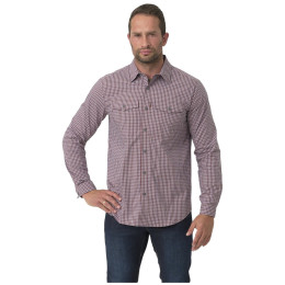 Чоловіча сорочка Helikon-Tex Covert Concealed Carry Shirt червоний/білий Scarlet Flame Checkered