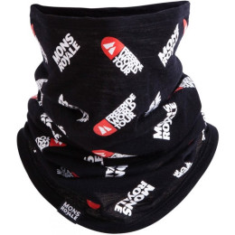 Багатофункціональний шарф Mons Royale Daily Dose Neckwarmer FWT чорний Black