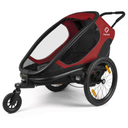 Візок для велосипеда Hamax Outback one червоний/чорний