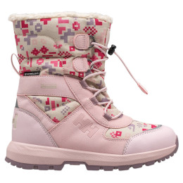 Дитячі зимові черевики Helly Hansen Jk Silverton Boot Ht Pinkshake Aop рожевий 079 Pinkshake Aop