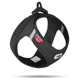 Шлея для собаки Curli Vest Clasp Air-Mesh чорний Black