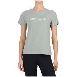Жіноча футболка 4F Tshirt F3495 світло-зелений Mint