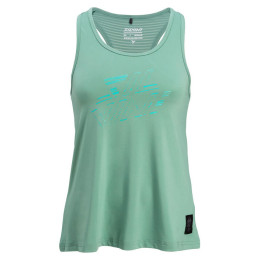 Жіноча велосипедна майка Silvini Ponza зелений