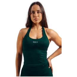 Жіночий топ Nebbia Halter Top with Built-in Bra Primal темно-зелений DARK GREEN