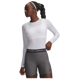 Жіноча футболка Under Armour UA HG Authentics Comp LS білий