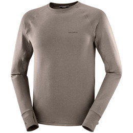 Чоловіча футболка Salomon Essential Lightwarm сірий Iron