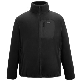 Чоловіча кофта Regatta Frankie Full Zip Fleece чорний Black/Black