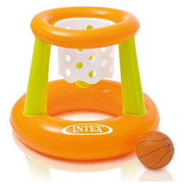 Nafukovací koš Intex Floating Hoops 58504NP oranžová