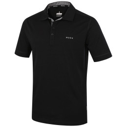 Чоловіча футболка MOOA Polo чорний black