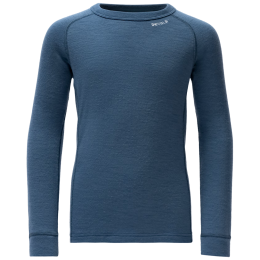 Дитяча функціональна футболка Devold Duo Active Merino Shirt Jr Berry темно-синій Berry