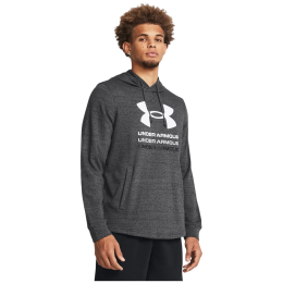 Чоловіча толстовка Under Armour UA Rival Terry Graphic Hood сірий Gray