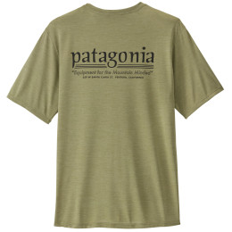 Чоловіча футболка Patagonia Men's Capilene Cool Daily Shirt - Hut Tripper зелений Gumtree Green - Light Gumtree Green X-Dye