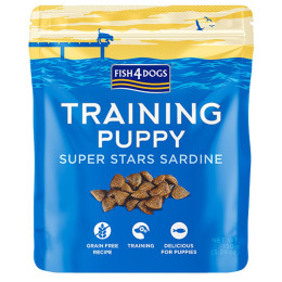 Ласощі для собак Fish4Dogs Training Puppy Superstars Sardine 150g