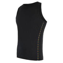 Чоловіча функціональна майка Sensor Merino Air чорний black