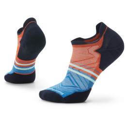Чоловічі шкарпетки Smartwool Run Targeted Cushion Low Ankle Pattern помаранчевий/чорний