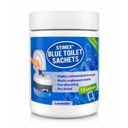 Наповнювач для хімічного туалету Stimex Blue Lavender синій lavander