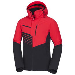 Чоловіча куртка Northfinder Bryant чорний/червоний