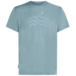 Чоловіча функціональна футболка Icebreaker Merino Blend 125 Cool-Lite™ Sphere SS Tee Across the Peaks
