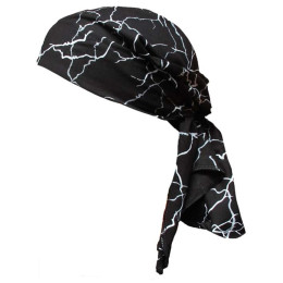 Шарф Progress Šátek D Sat Tisk 9BG чорний PatternBlackLightning