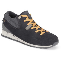 Dámská obuv Aku Bellamont Gaia Suede GTX Ws modrá/oranžová Tm. Modrá / Meruňková