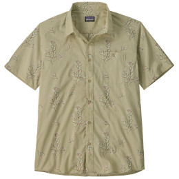 Чоловіча сорочка Patagonia Men's Go-To Shirt зелений Ocean Blooms: Weathered Stone