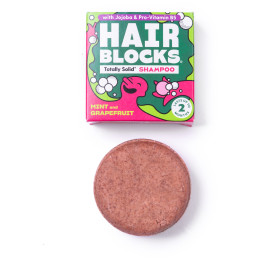 Шампунь Shower Blocks Solid Shampoo - Mint & Grapefruit червоний
