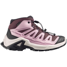 Дитячі черевики Salomon X Ultra Mid Gtx J Huckleberry-Dawn Pink-Concord Grape рожевий Huckleberry / Dawn Pink / Concord Grape