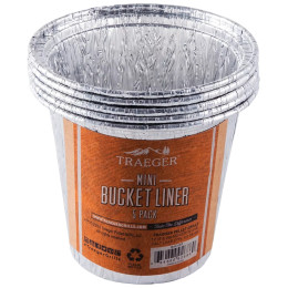 Аксесуар для гриля Traeger MINI BUCKET LINER - 5 PACK срібний