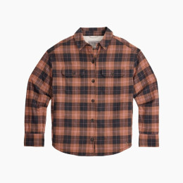 Жіноча сорочка Royal Robins W Vista Flannel Shacket коричневий/помаранчевий Tawny Alpine Pld