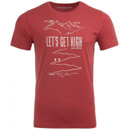 Чоловіча футболка Alpine Pro Loper помаранчевий