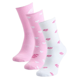 Шкарпетки 4F Socks Cas F394 (3Pack) різні варіанти кольорів MULTICOLOUR ALLOVER