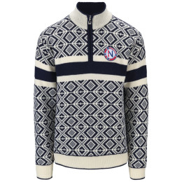 Чоловічий светр Dale of Norway Cortina 2026 Masc. Sweater темно-синій/білий Navy Offwhite