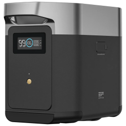 Зовнішній акумулятор EcoFlow Delta 2 Smart Extra Baterie чорний/сірий black/grey