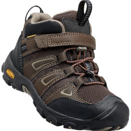 Дитячі черевики Keen Oakridge Mid Jr коричневий