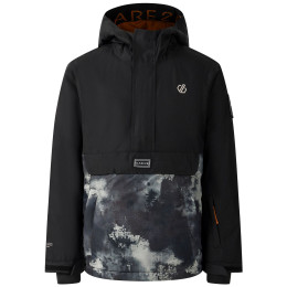 Дитяча гірськолижна куртка Dare 2b Freehand II Jacket чорний Black/Distressed Print