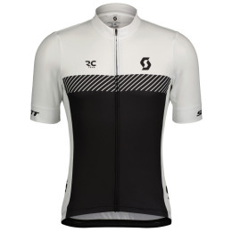 Чоловіча велофутболка Scott Jersey M's RC Team SS білий/чорний white/black