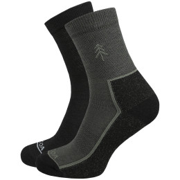 Шкарпетки MOOA Merino Forest 2-pack різні варіанти кольорів Mix 2 (black,green)