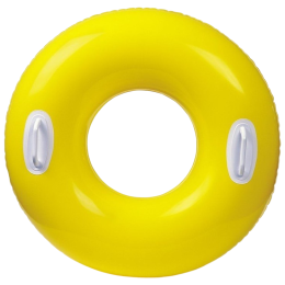 Круг Intex Hi-Gloss Tube жовтий